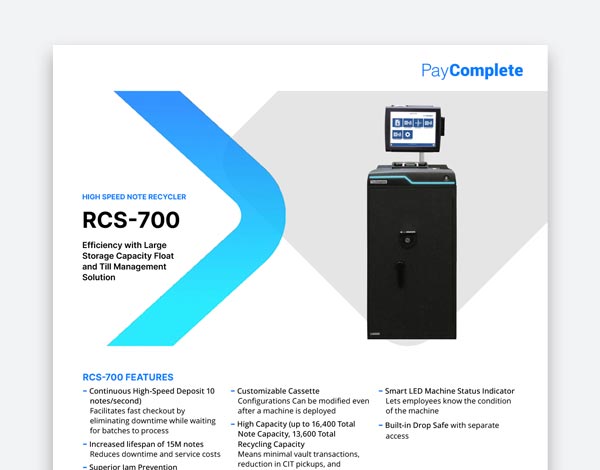 RCS-700 Brochure