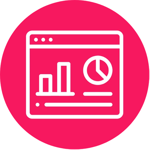 Cash flow analysis icon