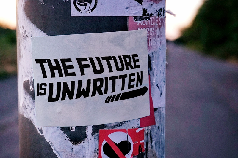 The future is unwritten featured